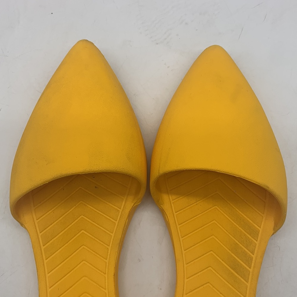 Native Yellow Pointy Flats Size 8 BFL4145C - Picture 7 of 8